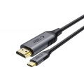 Laidas USB C → HDMI 1.8m 4K (60Hz) juodas Tech-Protect